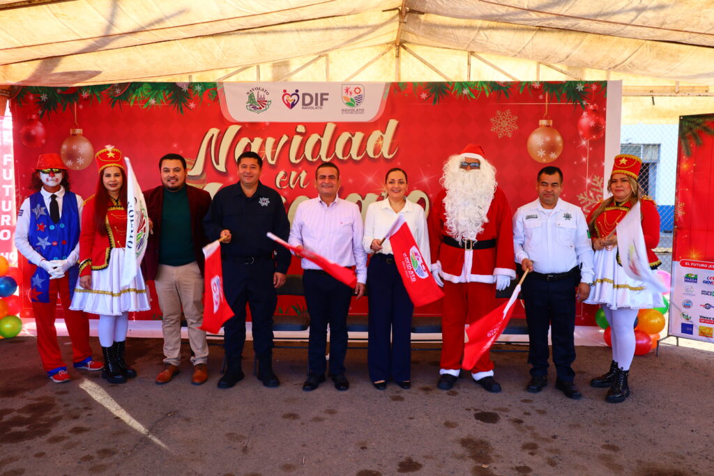 La Magia de la Navidad es Hoy: Navolato lleva esperanza y sonrisas a niñas y niños del municipio