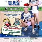 Invita la UAS al Torneo Navideño de Tenis de Mesa, el cual será con causa; para la inscripción se pedirá un juguete, el cual será donado a quienes menos tienen