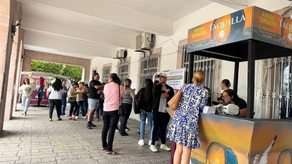 Inicia con gran respuesta venta de boletos para el Carnaval Internacional Mazatlán 2026 “¡Arriba la Tambora!”