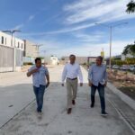 Alcalde Antonio Menéndez supervisa obras en la colonia 28 de Junio y el bulevar Zacarías Ochoa.