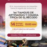 Invitan al 1er Tianguis de Artesanías y Comida Típica de El Recodo