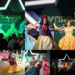 Ilusión y magia llenan la villa navideña de la verbena con la presentación de “Princesas, el Musical”