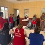 Claudia Valdez fortalece colaboración con Save the Children