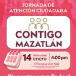 Gobierno Municipal llevará jornada de atención ciudadana “Contigo Mazatlán” a Villa Galaxia