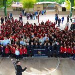 Emotivo Día Internacional de la Educación reúne a comunidad escolar en la Primaria Gregorio Torres Quintero.