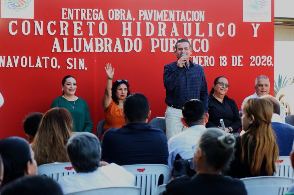 Las obras que transforman Navolato nacen del acuerdo, no del capricho: Dr. Jorge Rosario Bojórquez Berrelleza