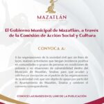 Ayuntamiento de Mazatlán convoca a OSC a participar en el Programa de Apoyos 2026