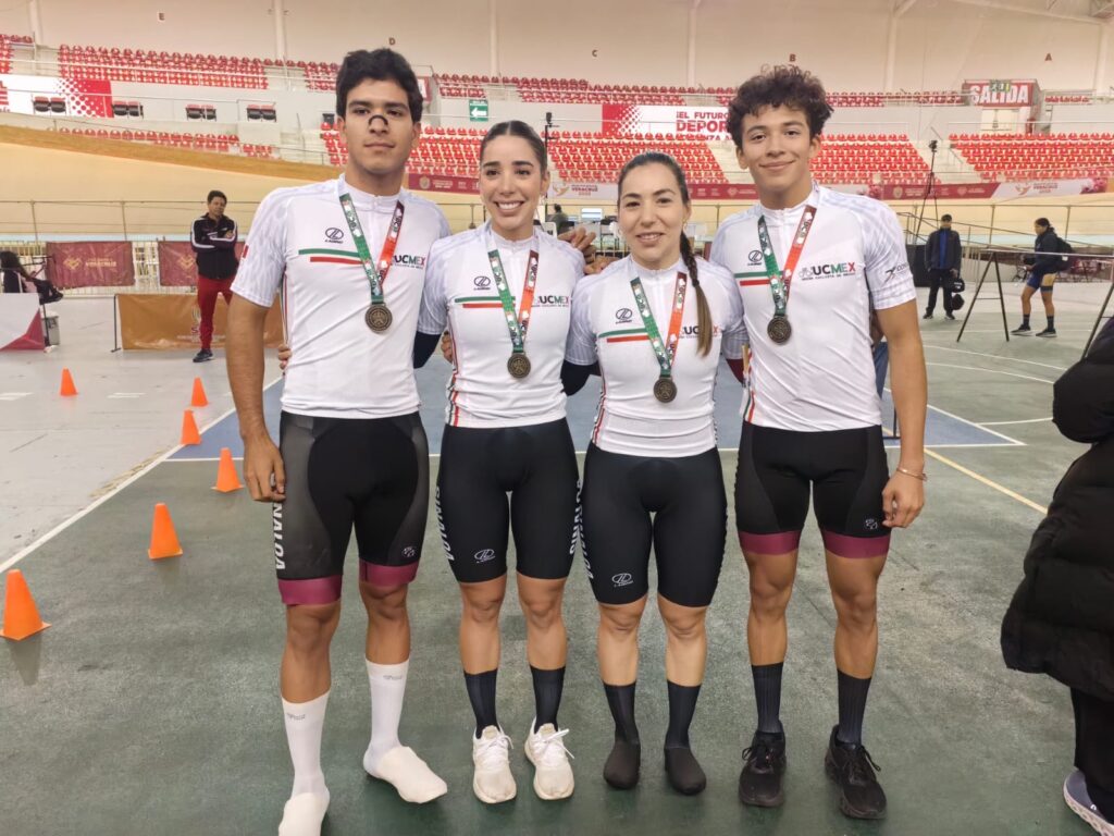 SUMA SINALOA CINCO DE ORO EN CAMPEONATO NACIONAL DE PISTA