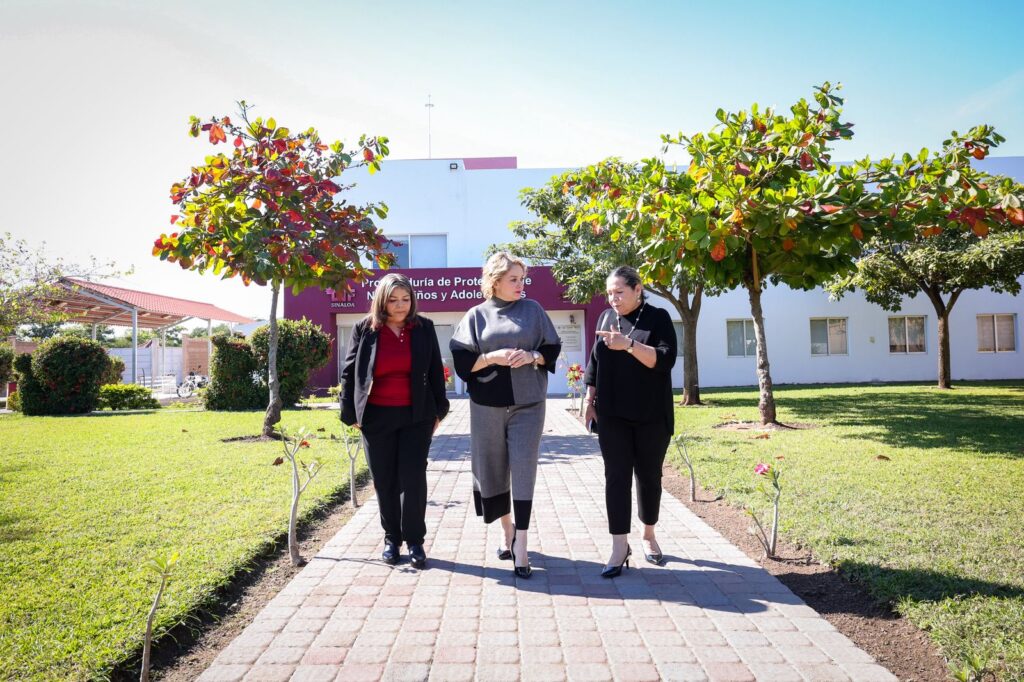 VISITA ENEYDA ROCHA LA PROCURADURÍA DE PROTECCIÓN DE NIÑAS, NIÑOS Y ADOLESCENTES DE DIF SINALOA.