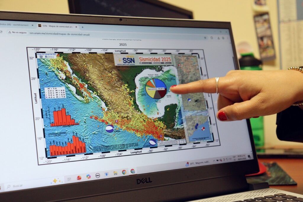 México registró 40 mil sismos en 2025, una actividad constante dentro de la normalidad; interacción de cinco placas tectónicas lo mantienen en movimiento permanente