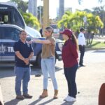 Estrella Palacios supervisa los trabajos del Colector Jabalíes Norte; la obra lleva un 88% de avance