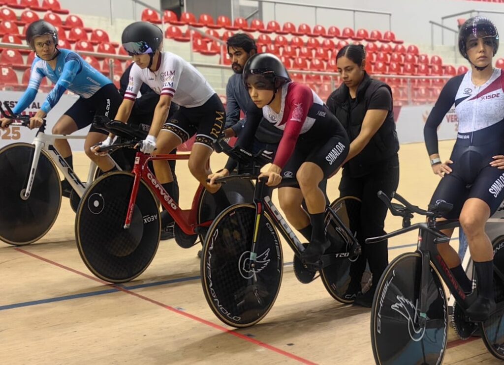 Luz Daniela Gaxiola lidera a Sinaloa en el Campeonato Nacional de Ciclismo de Pista 2026