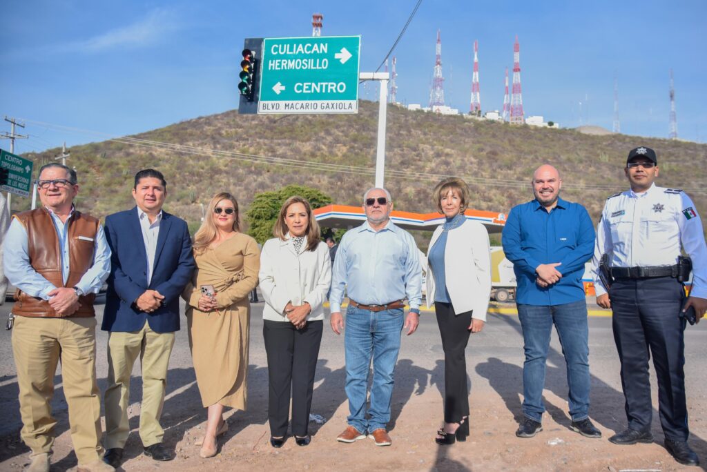 Activan semáforos en Macario Gaxiola y Cerro de la Memoria para reforzar seguridad y movilidad.
