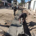 Brigadas de COMUN suman más de 6 mil metros cuadrados de bacheo con concreto.