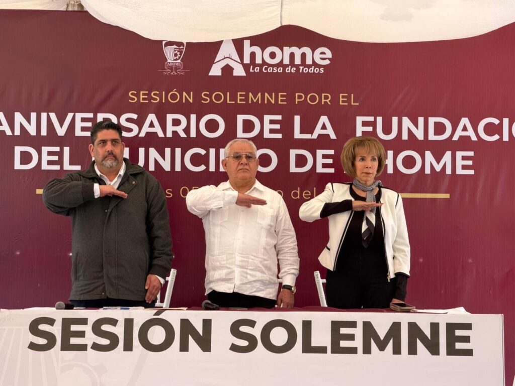 Con Sesión Solemne y Traslado de Poderes Municipales se conmemora el 109 Aniversario del Ayuntamiento de Ahome.