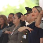 Inaugura Estrella Palacios cancha y techumbre en Telesecundaria #65 de Siqueros