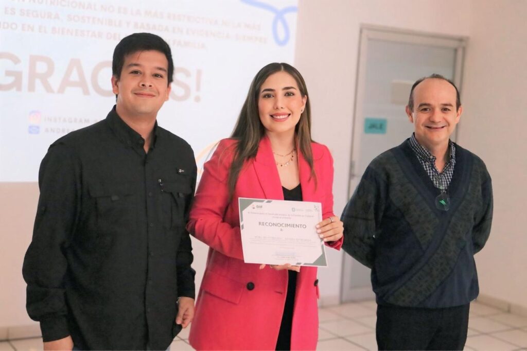 Conmemora DIF Bienestar Culiacán el Día del Nutricionista con conferencia sobre nutrición infantil y neurodesarrollo