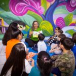La hora del cuento despierta la imaginación infantil en la Biblioteca Rosa María Peraza