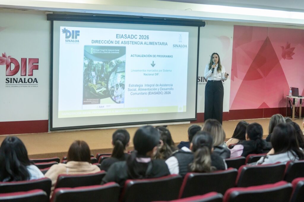 DIF SINALOA CAPACITA A LOS 20 MUNICIPIOS PARA GARANTIZAR DESAYUNOS ESCOLARES DE CALIDAD
