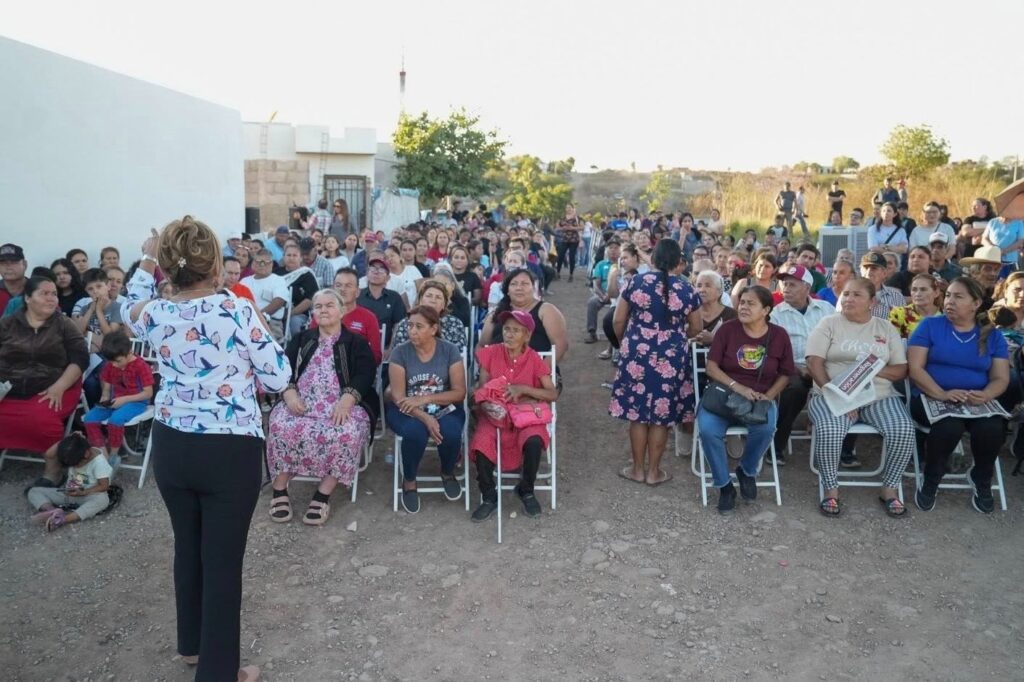 Diputada Tere Guerra reafirma compromiso con las mujeres, el bienestar y la justicia social en la colonia El Mirador