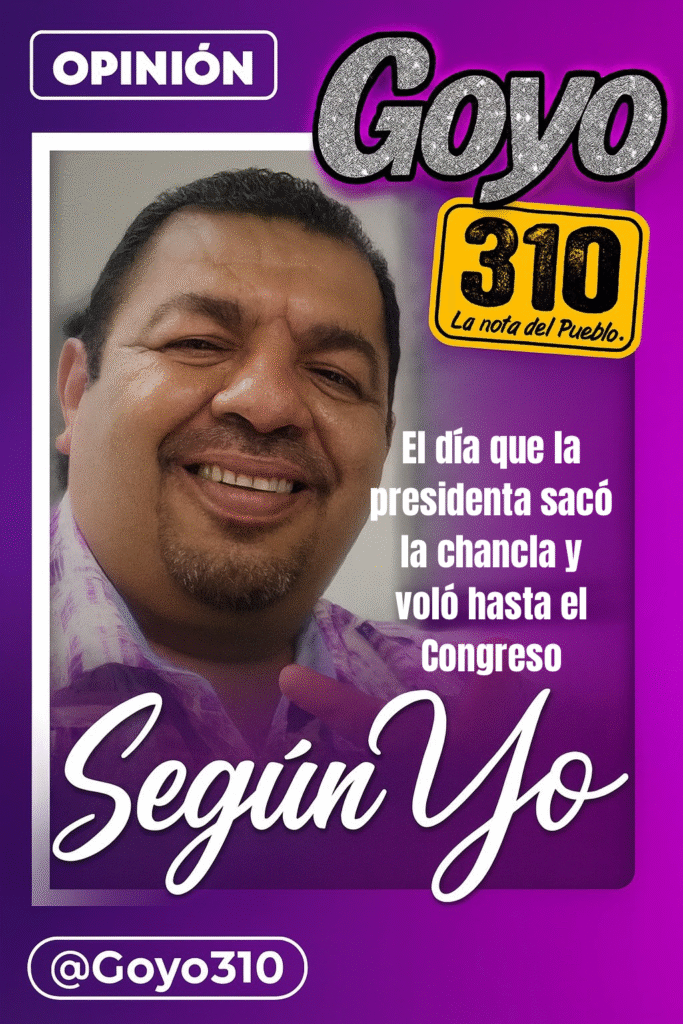 El día que la presidenta sacó la chancla y voló hasta el Congreso