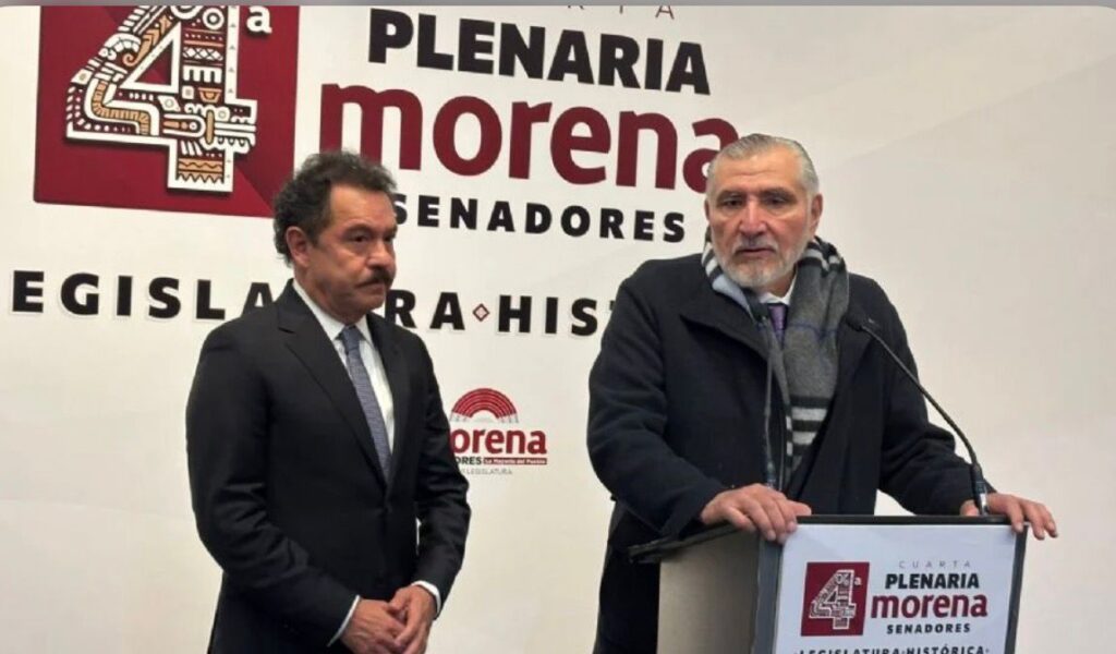 Adán Augusto López deja la coordinación de Morena en el Senado y se enfoca en trabajo territorial rumbo a 2027