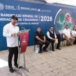 Dan banderazo a la Campaña Eliminación de Criaderos 2026: “Todos contra el dengue”