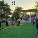Las canchas deportivas han cambiado la vida de las familias por la convivencia en el bulevar Agricultores