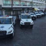 Estrella Palacios entrega patrullas y equipamiento a la Secretaría de Seguridad Pública Municipal