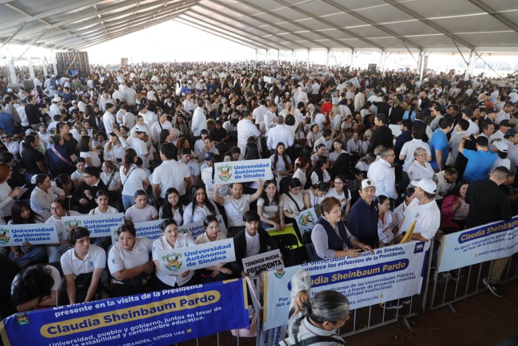 Sinaloa muestra su respaldo a la Presidenta Claudia Sheinbaum