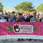 Con “Mazatlán te quiero limpio” se recogen 210 bolsas de basura en Villas del Rey