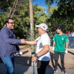 Develan placa del Gimnasio Municipal de Box “José Luis Velarde Cruz” en La Costerita