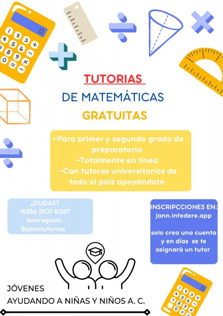 ¿Problemas con las matemáticas? Consejeros Estudiantes de la Preparatoria Emiliano Zapata promueven asesorías gratuitas y en línea