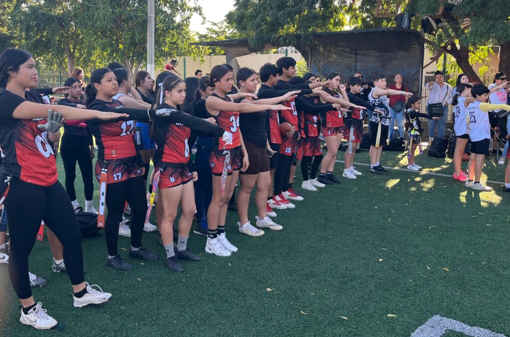 Culiacán inaugura la primera Academia Municipal NFL Flag Tochito