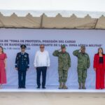 Asiste el gobernador Rocha Moya a la instalación de la Novena Zona Aérea Militar en Culiacán