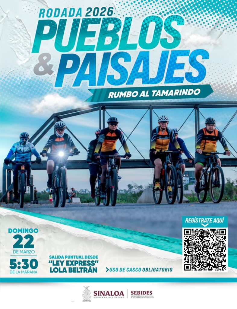 Todo listo para la rodada “Pueblos y Paisajes”; SEBIDES invita a la ciudadanía a participar
