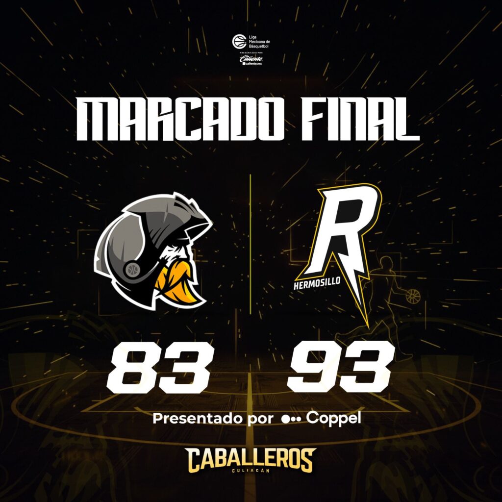 Caballeros vuelve a caer en casa; Rayos se lleva el primero de la serie