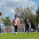 Gobierno de Sinaloa fortalece espacios de convivencia con nueva cancha y parque en Los Huertos