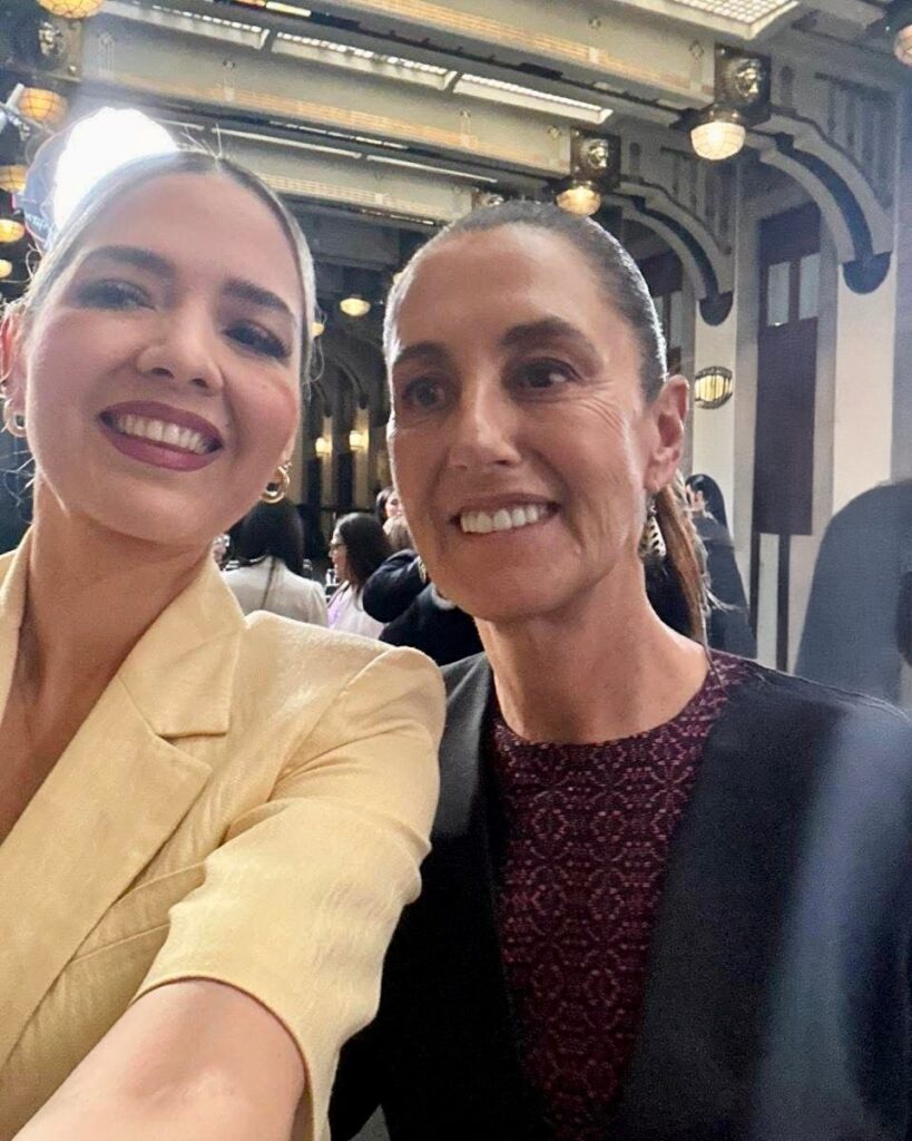 Estrella Palacios sostiene reunión con la Presidenta de México, Claudia Sheinbaum