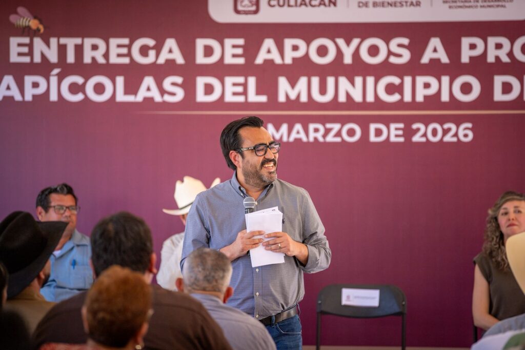 Destina Juan de Dios Gámez programa histórico de apoyos al sector apícola de Culiacán