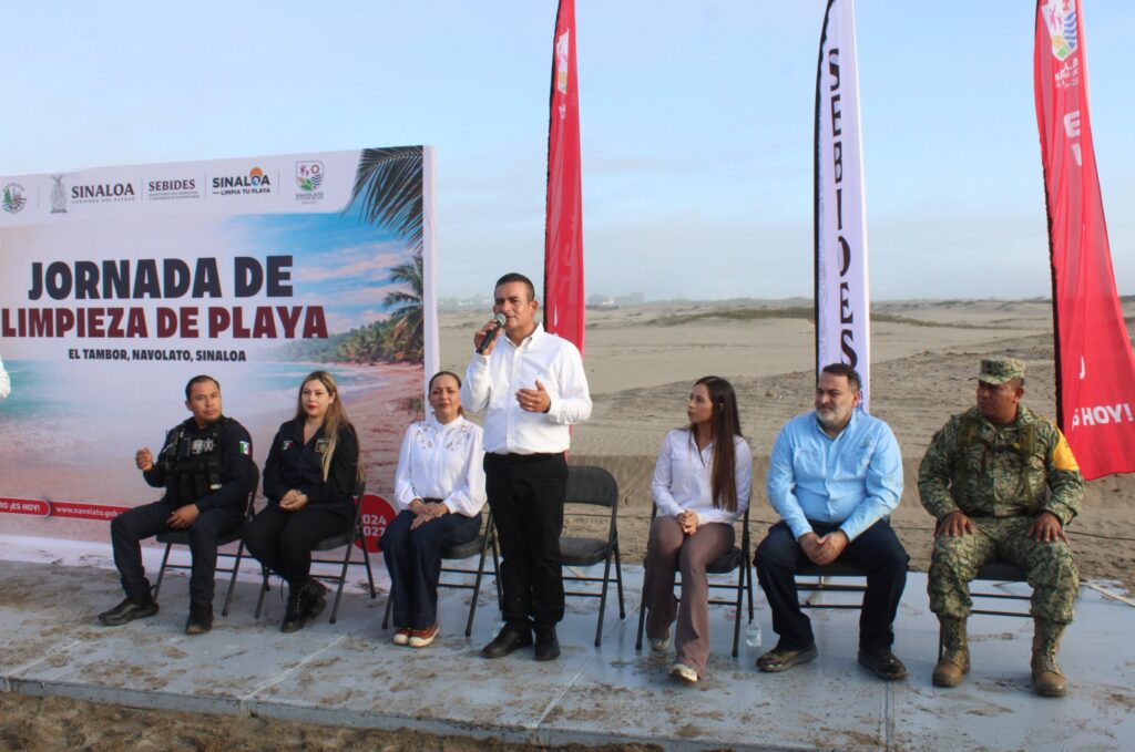 Navolato se suma a jornada estatal “Sinaloa Limpia Tu Playa” con arranque en El Tambor