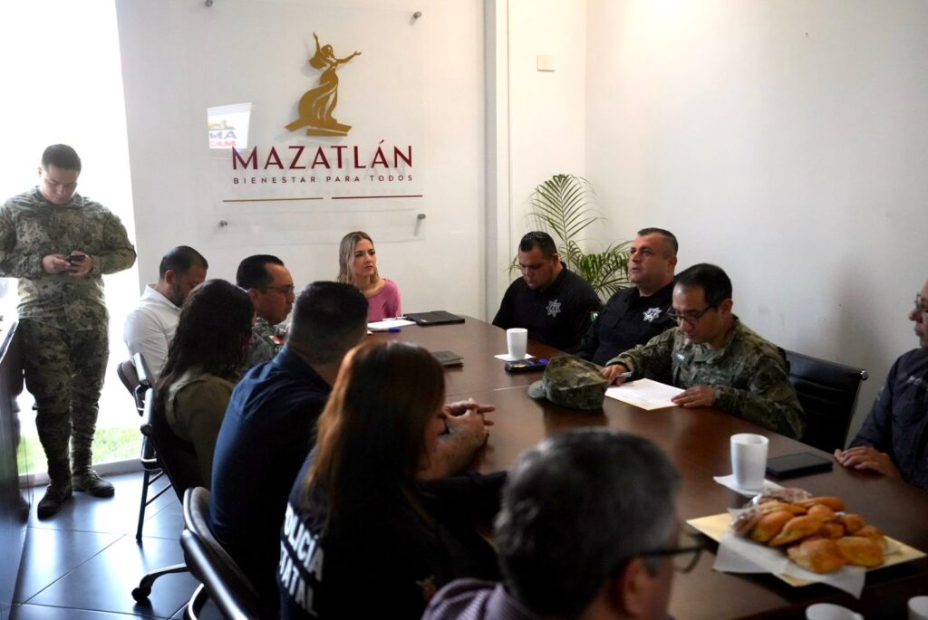 Refuerzan coordinación por la seguridad de Mazatlán previo a Semana Santa y Semana de la Moto