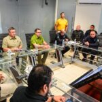 Funcionarios de seguridad del estado y municipios, reciben capacitación para coordinar operación de helicópteros , en Semana Santa