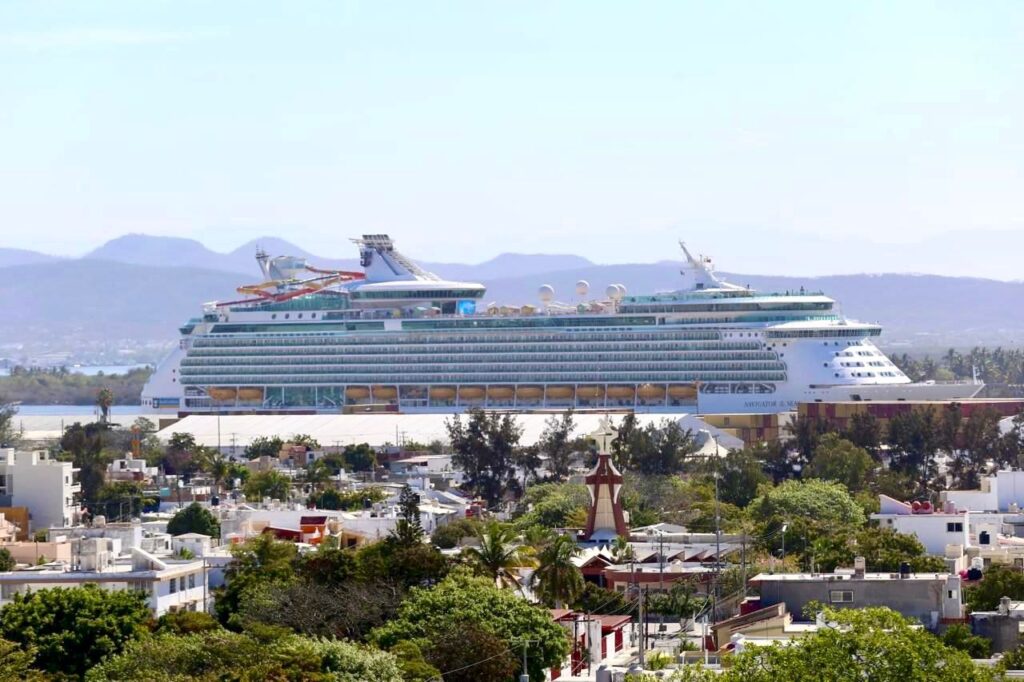 Mazatlán recibirá más de 14 mil turistas con la llegada de cruceros esta semana
