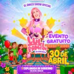 Con concierto gratuito de Luli Pampín, Gobierno de Sinaloa y DIF Estatal celebrarán a la niñez sinaloense