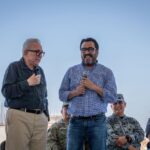 Participa Juan de Dios Gámez Mendívil en arranque del Operativo de Semana Santa en playa Bellavista, Guasave