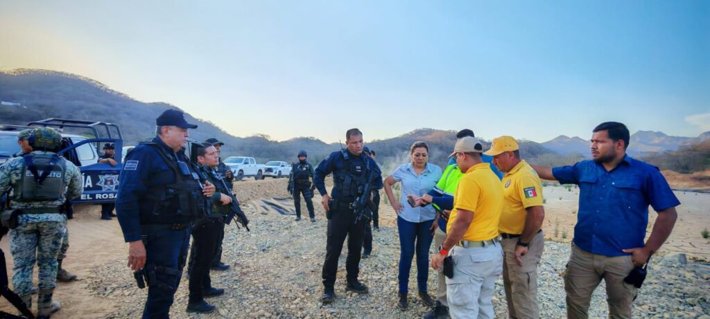 Presidenta municipal de Rosario brinda respaldo ante derrumbe en mina de Chele