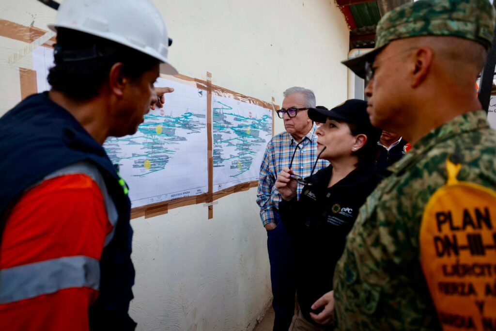 Gobernador Rocha reconoce respaldo de la presidenta Sheinbaum, en apoyo para rescate de mineros en Rosario