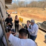 Gobernador Rocha visita nuevamente mina Santa Fe en Rosario, en apoyo a labores de rescate de los mineros