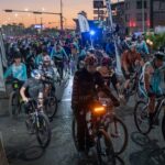 Más de mil 300 personas participan en rodada “Pueblos y Paisajes” para impulsar la movilidad sustentable